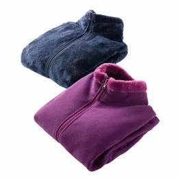 Jaqueta de lã masculina inverno dupla face desgaste fi casal caminhadas ao ar livre quente gola cardigan casaco de lã de cordeiro ao ar livre 27bT #