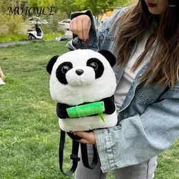 Backpack Panda Animal Cute Casual Plush Kindergarten Fashion Simple Adjustable Strap Kawaii Children Cartoon Gifts