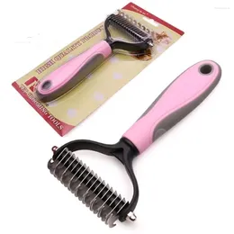 Hundkrage Pet Double-Sided Knutted Comb Large and Cat Grooming Hair Removal Special Brush Supplie