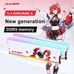 Memoria JUHOR DDR5 RGB 16 GB 6400 MHz 6800 MHz Hynix A Die Chip originale Ram per computer desktop 240314