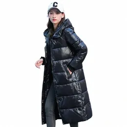 2023 nuove donne giacca invernale giù imbottito giacca femminile caldo addensare allentato Cott cappotto lucido Cott giacca imbottita donne Parka b5HC #