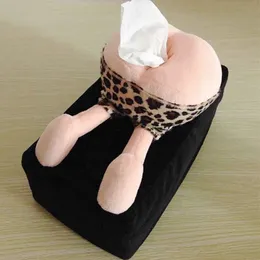 Kreative Lustige Ass Tissue Box Fall Abdeckung Home Office Auto Papier Extraktion Tissue Box Abdeckung Halter Tragbare Papier Box 240328