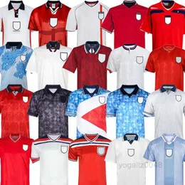 1982 1994 1998 2002 1996 2008 89 England 축구 유니폼 블랙 아웃 키트 Gascoigne Owen Gerrard Retro Football Shirt Barnes 1990 Mash Up Fowler Robson Scholes