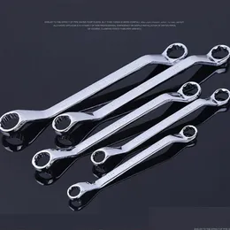 Handverktyg Double-head plommonnycklar 45 graders vinkelbil Reparation Snabbmanual SPANNER HARDWARE Hushållsverktyg Drop Leverans Mobiler A OTUE2