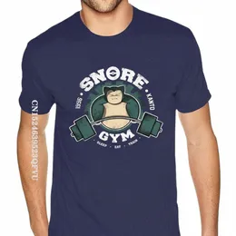 Футболка на заказ с принтом Snorlax для мужчин, графическая японская манга, забавная футболка с принтом Pure Cott в стиле хип-хоп, новинка Z0ld #