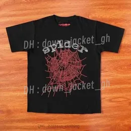 デザイナーヒップホップカニエスタイルSP5DERTシャツ555スパイダージャンパーヨーロッパとアメリカンの若い歌手半袖Tシャツファッションスポーツ85