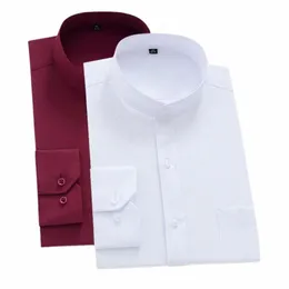 Мужские классические рубашки Dr с рукавами Lg стандартного кроя, деловые рубашки для деловых встреч, социальных сетей, простой базовый дизайн, белая рабочая офисная повседневная рубашка M3G0 #