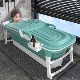 Vasche da bagno Grande vasca da bagno portatile Interni moderni impermeabili Mobili estetici Vasca da bagno Moderna Big Baignoire Pliante Forniture per il bagno