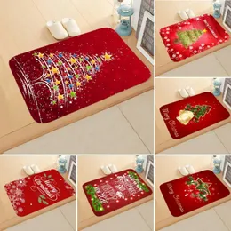 Halılar Le Merry Noel Pasası Hoş Geldiniz Ev Anti-Slip Kapı Mat Halı Dekor Pazen Halı