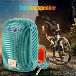 Portable Speakers TG392 Outdoor Bicycle Bluetooth Speaker TWS Portable Wireless Sound Box Built-in Mic Hands-free Call IPX5 Waterproof Subwoofer Q240328