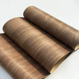 Hantverk hantverk papper tillbaka naturlig amerikansk valnötfanér 2500mm*600mm för köksverkstad