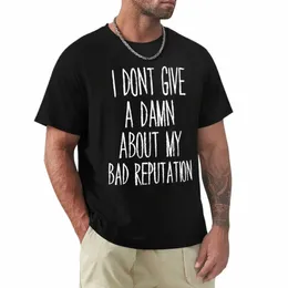 Zła koszulka reputati ubrania kawaii zwykłe Slim Fit T koszule dla mężczyzn J0CU#