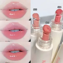 Mirror Jelly lipstick Gloss 4 Color Long lasting Moisturizing Gloss lipstick essence Moisturizing Crystal Liquid lipstick Cosmetics 240313