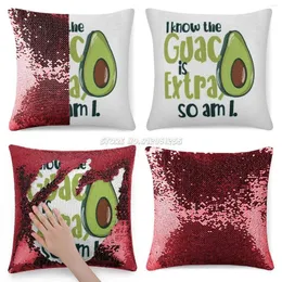 Pillow Case Sequin Pillowcase Print Fashion Throw Cover Home Decor 40cmX40cm Just A Kid That Loves Bugs Boys And Tie On The