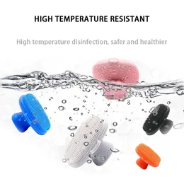 new 2024 Silicone Facial Cleansing Brush Exfoliating Scrubber Face Cleaning Brush Wash Cleaner for Facefacial exfoliating silicone brush