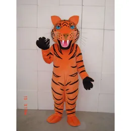 Mascot Costumes Mascot Costumes Foam Cute Tiger Cartoon Plush Christmas Fancy Dress Halloween Mascot Costume NHD