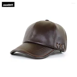 Berretti da baseball Marca Autunno Inverno Berretto da baseball in pelle Uomo Donna Gorras Planas Cappello Snapback Bone Masculino PU Trucker