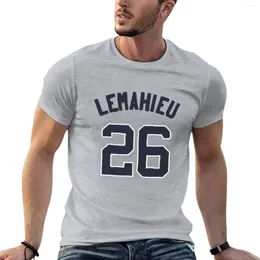 Polos masculinos DJ LeMahieu Camiseta Pesos Pesados Roupas Estéticas Equipadas Camisetas Para Homens