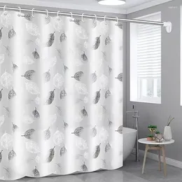 Duschvorhänge PEVA-Vorhang, wasserdicht und schimmelresistent, Badezimmertrennwand, weich hängend
