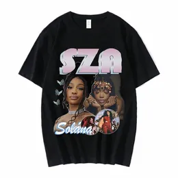 SZA Good Day T Shirt Mężczyznę Kobiety Fi T-shirt Coth Tshirt Kids Hip Hop Tops Tees Summer Tshirt Boy Tees Rock Ubrania unisex 04ZK#