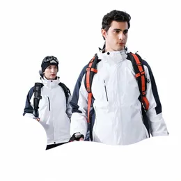 Outdoorjackets شعار التصميم المطبوع مخصصًا جديدًا للرجال المقنعين الصوف المقاوم للماء سترة تسلق الجبال الدافئة التزلج على التزلج على التزلج كاميرا E2XG#