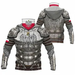 Şövalyeler Templar Zırh 3d Baskılı Hoodies Harajuku Fi Sweatshirt Kadın Erkekler Sıradan Pullover Hoodie Maske Sıcak Damla Gemi 07 L7SW#