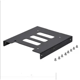 Outras unidades armazenamentos metal sata ide 2,5 polegadas ssd hdd para 3,5 case caddy adaptador titular para desktop pc com parafusos drop delivery comput ot9ne