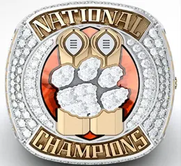 2018 2019 Clemson Tigers Final National Championship Ring Fan Herren Geschenk Großhandel Drop Shipping3637225