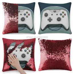 Pillow Case Xbox Series X Controller Sequin Pillowcase Glitter Pillowcases Childhood Bedroom Decor Nice Gift Duelsense Ps5 Plays