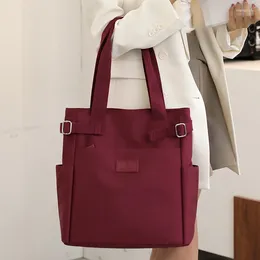 Tasche Damen Nylon wasserdichte Handtasche Schultergurt Freizeit große Kapazität Luxus Kreuz Design und Top-Griff