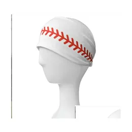 Titânio acessórios esportivos pontos beisebol esportes bandana mulheres homens softball time de futebol faixas de cabelo suor headbands yoga fitness dhd8o