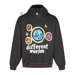 Trasiga planet hoodies mens designer hoodies hip hop hoodie womens skum brev tryck hoodie mode break planet hoody par fleece tröjor storlek s-xl 9527