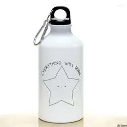 Garrafas de água STARS Sport Bottle com mosquetão presentes 17 onças