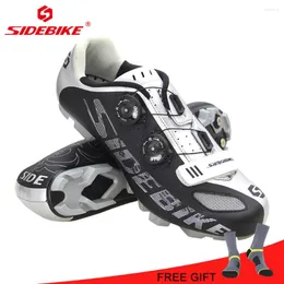 Buty rowerowe boczne MTB Men Lock Mountain Bike Sneakers Professionic Sapatilha Zapatos Hombre Ciclismo