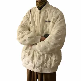 Piumino da uomo invernale -20 gradi di spessore caldo abbigliamento da baseball Plus Size Casual Fi Ski White Duck Down Parka Streetwear R6EP #