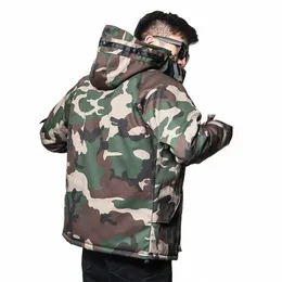 Fi Erkek Camoue Ceket Askeri Tarz Sıradan Erkek Rüzgar Çekme Palto Taktik Kapüşmeli Ceket Erkekler için 894K#