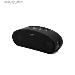 Taşınabilir Hoparlörler B6 Açık Bisiklet Kablosuz Bluetooth Hoparlör Stereo LED Işıklı Su Geçirmez Şok Direnci için Mikrofonda Yerleşik Q240328