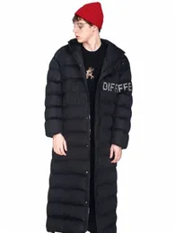 2023 Space Cott uomo giacche invernali con cappuccio Parka piumino spesso Lg giacche lettere caldo abbigliamento da neve cappotto nero all'aperto k3wC #