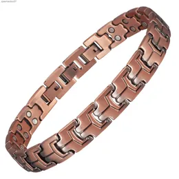 Tornozeleiras wollet cobre magnético tornozelo 26cm/12mm pulseira de tornozelo agradável e elegante presente masculino dia dos pais giftl2403