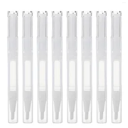 Storage Bottles 6/10/21Pcs Transparent Empty Nail Oil Twist Pen Cosmetics Container Lip Gloss Applicators Liquid Tube Polish(NO.1 3ml)