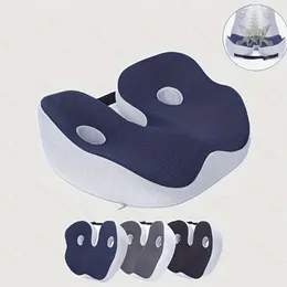 1pc Memory Foam Sitzen Knochen Relief Sitzkissen Gesäß Unteren Rücken Kniesehnen Hüften Sitzbeinhöcker Reduzieren Ermüdung für Stuhl