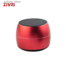 Alto-falantes portáteis ZIVEI Alto-falante sem fio com som além do tamanho Caixa de alto-falante Bluetooth com Boom Bass Mini caixa de som Bluetooth portátil em movimento Q240328