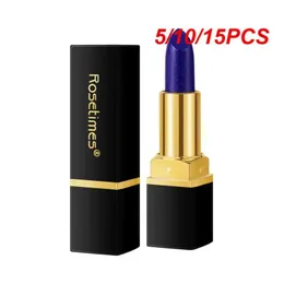 51015pcs Zmiana temperatury Pełna jasna modyfikuj kolor warg natychmiastowy kolor unikalny musthave Lipstick Waterproof 240321