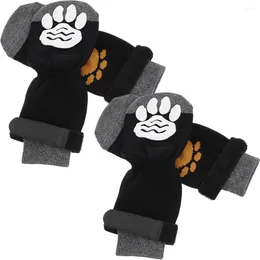 Vestuário para cães 4 PCs Protetores de Pet Socks Substituível Cotton Puppy para cães pequenos compactos respiráveis