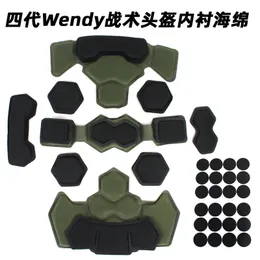 CS tactical accessories for fourth generation sponge shock absorber head pads