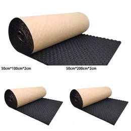 Upgrade Auto Cotton Insulation Thick Soundproof Car Rubber Foam Absorbing Car Noise Insulation Foam Board