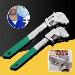 Openers Versatile FType Adjustable Wrench Steel Multifunctio Bathroom Sink Wrench Household Large Open End Spanner Bathroom Pipe Repair