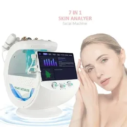 Popular 7 functions water dermabrasion smart ice blue with skin analyzer smart ice blue beauty machine smart ice blue 7 in 1
