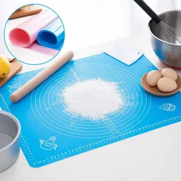 Ferramentas de cozimento 30x40cm esteira de silicone cozinha amassar massa pastelaria almofadas antiaderentes acessórios ferramenta de cozinha bakeware