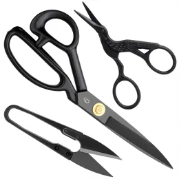 프레임 Kraball Professional Sewing Tailor Scissors 키트 절단 가위 천 바느질 스테인리스 스틸 직물 커터 크래프트 전단